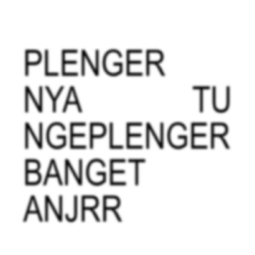 Kata-kata plenger teks 6