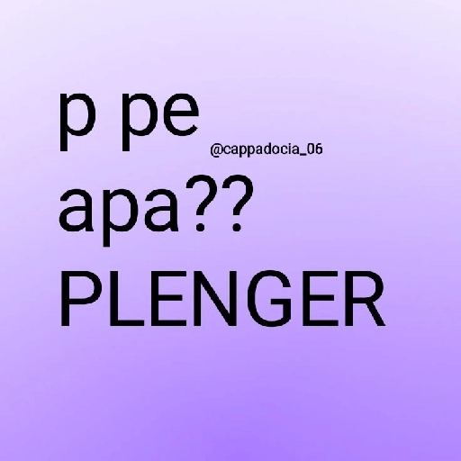 Kata-kata plenger teks 7