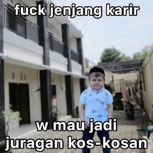 Meme setress tugas / belajar  7