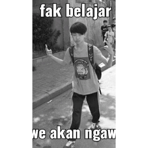 Meme setress tugas / belajar  9