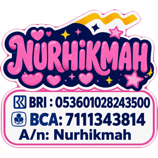 Stiker Saya 9