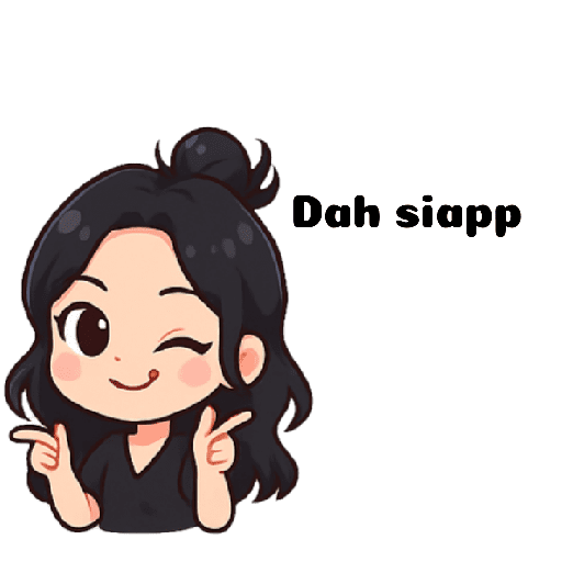 Stiker Saya 9