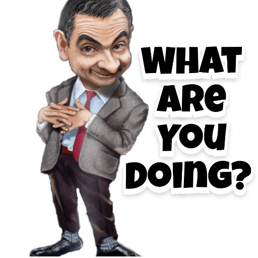 Mr.Bean - WASticker