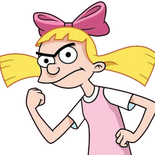 Helga reacciones  - WASticker