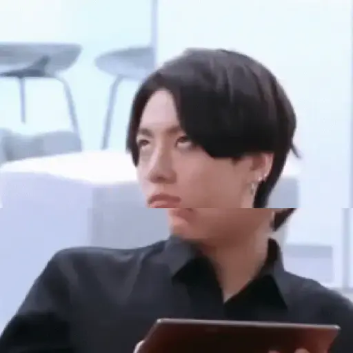 Jungkook enojado 3
