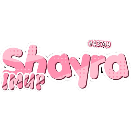 Stiker Saya 6