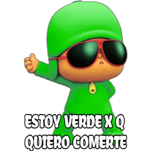 Pocoyo colores 25