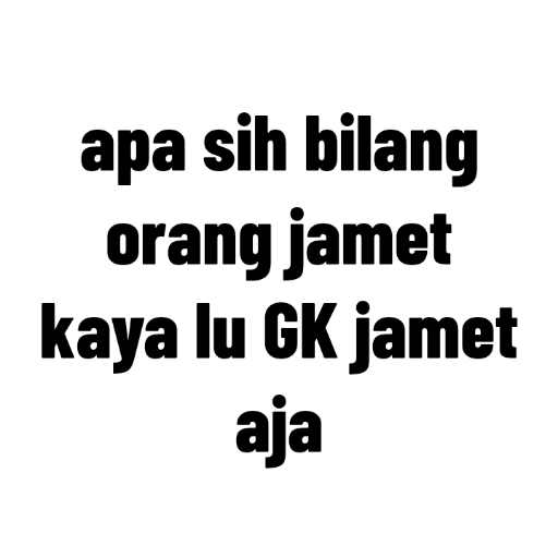 Stiker Saya