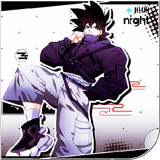     ⏜🐉᷍┃  Goku Black ⏤⒖꯭᧘ᨛ̷᭤ 5