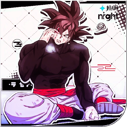     ⏜🐉᷍┃  Goku Black ⏤⒖꯭᧘ᨛ̷᭤ 18