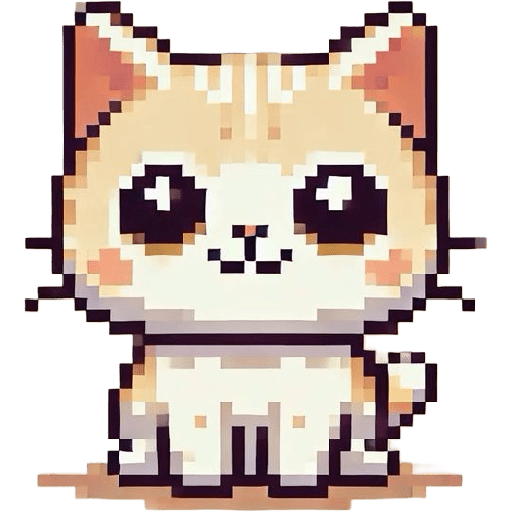 Pixel kucing gemoy
