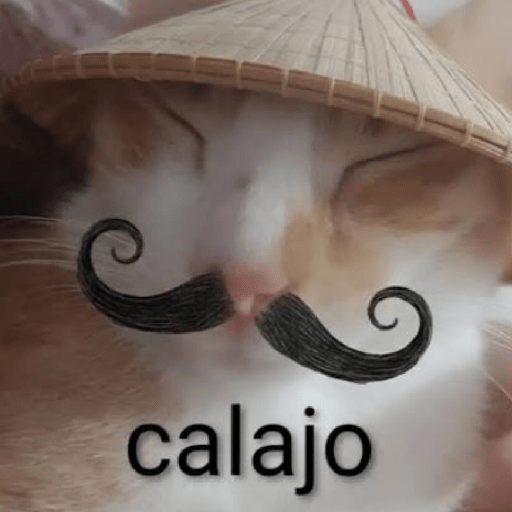 Calajo Gato Pegatinas 😆🐱
