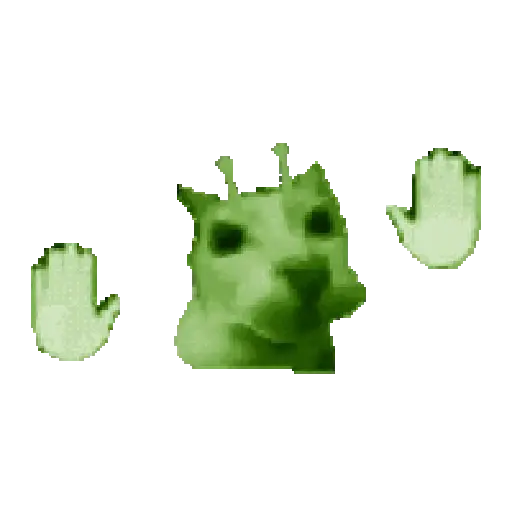 🛸👽🐱 Gato Alien Pegatinas 🐱👽🛸 4