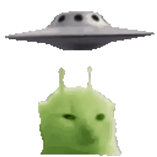 🛸👽🐱 Gato Alien Pegatinas 🐱👽🛸 14
