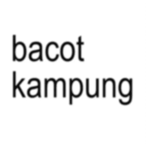 Kata kata bosqu 1