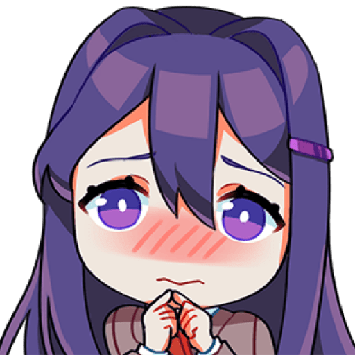DDLC Stickers (Yuri) 5