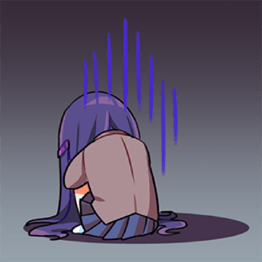 DDLC Stickers (Yuri) 1