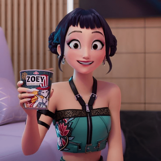 Zoey (K-pop demon hunters) 22