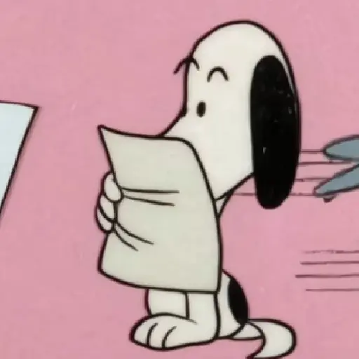 peanuts - snoopy - animado 27