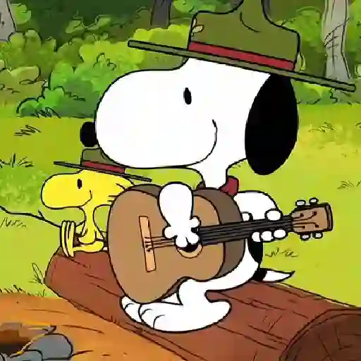peanuts - snoopy - animado 28