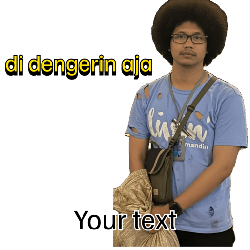 Stiker Saya