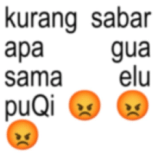 Anomali kata marah😡 18