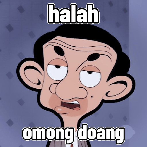 Meme mr bean lucu
