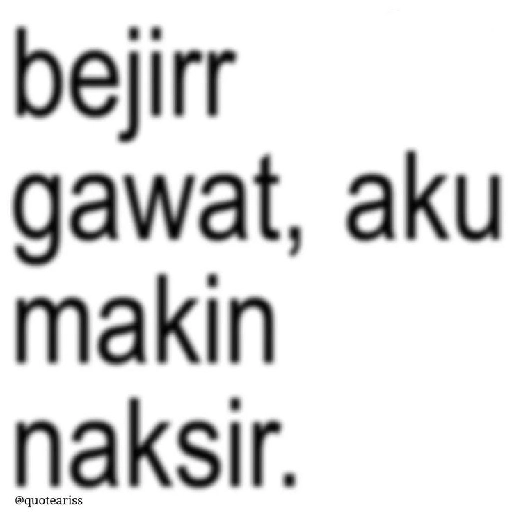Anomali text BUCIN 9