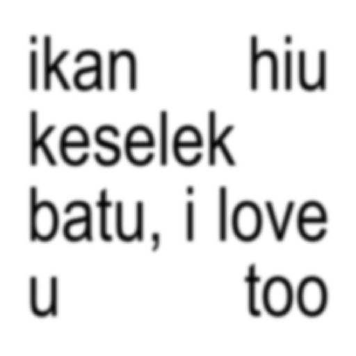 Anomali text BUCIN 12