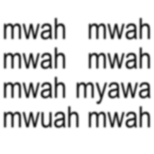Anomali text BUCIN 18