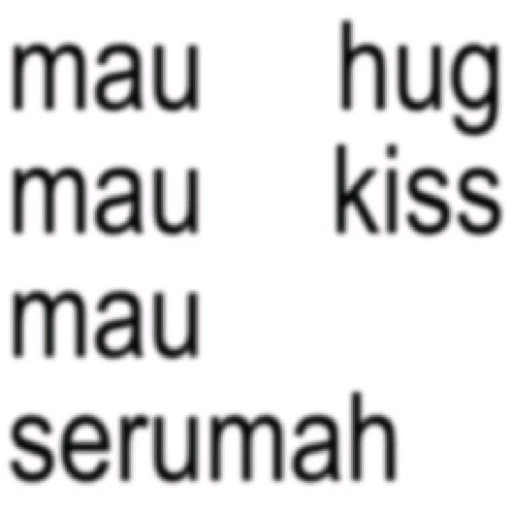 Anomali text BUCIN 22