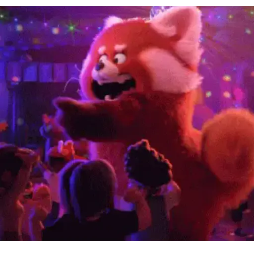 Turning Red ❤️ Panda rojo 🦊 3