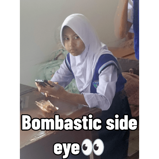 Stiker Saya 9