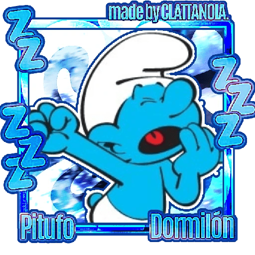PITUFO DORMILÓN.