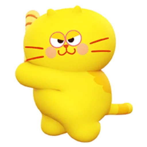 Yellow cat 17