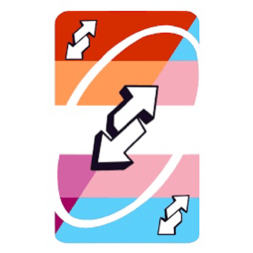 More LGBTQ+ Uno Reverse Card 26