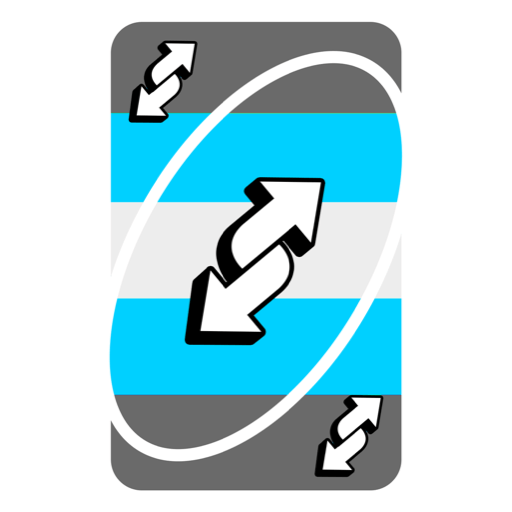 More LGBTQ+ Uno Reverse Card 10