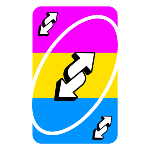 More LGBTQ+ Uno Reverse Card 6
