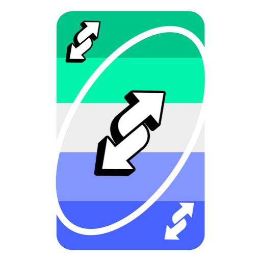 More LGBTQ+ Uno Reverse Card 9
