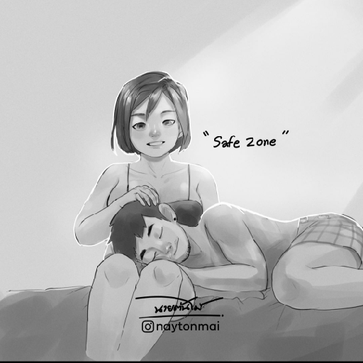 The black and white couple 14