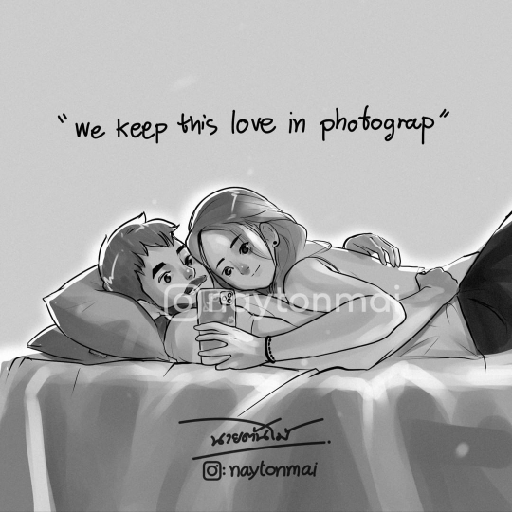 The black and white couple 15