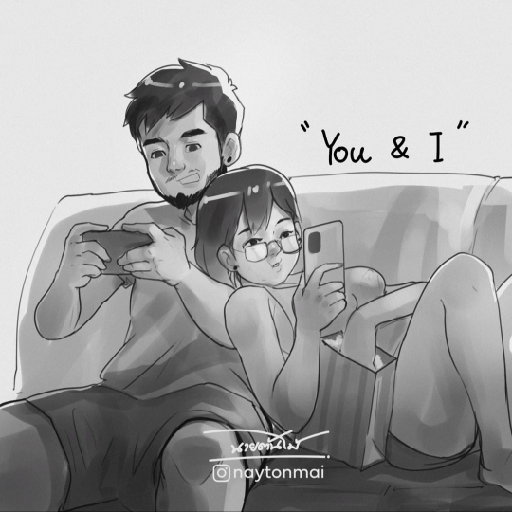 The black and white couple 5