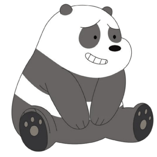 Panda (Reacciones) sticker