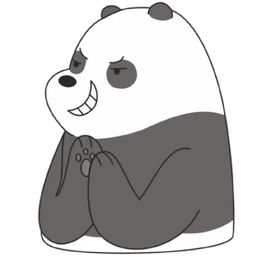 Panda (Reacciones) sticker