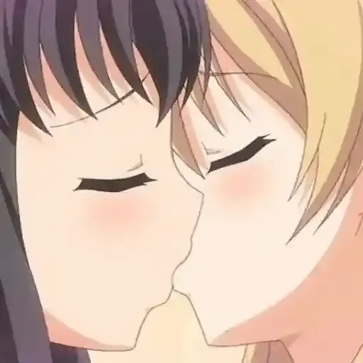 Besos anime 11