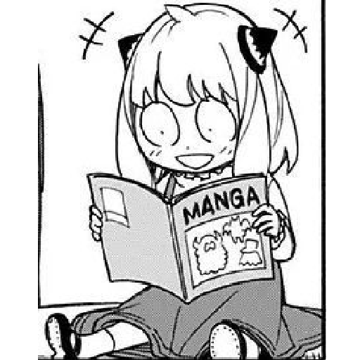 🌈🥜✨️Anya Forger Manga Mood✨️🥜🌈 7