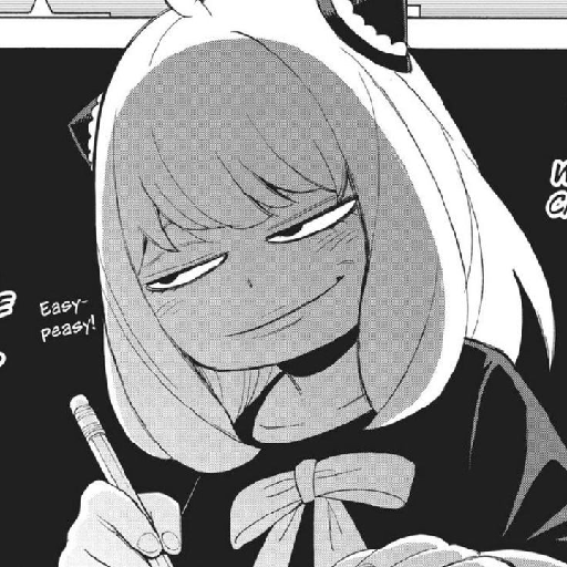 🌈🥜✨️Anya Forger Manga Mood✨️🥜🌈 13