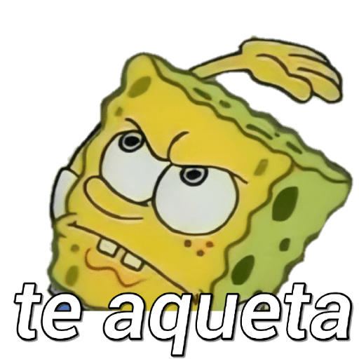 bob esponja deboche meme