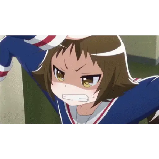 Cute Girls Anime (Gif) 02 14