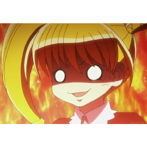 Cute Girls Anime (Gif) 02 22